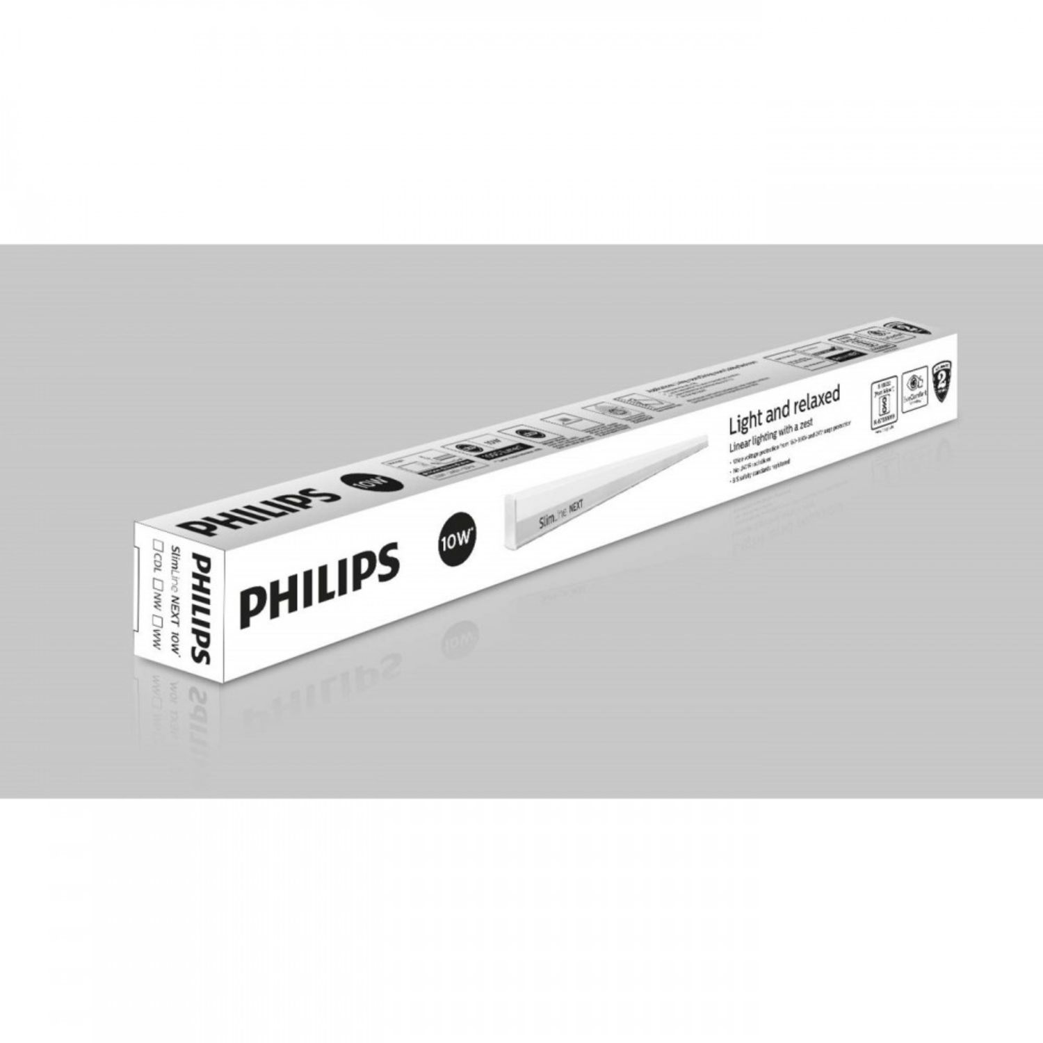 Philips Slimline Next W Feet Led Batten Neutral White Ph The Light Kart