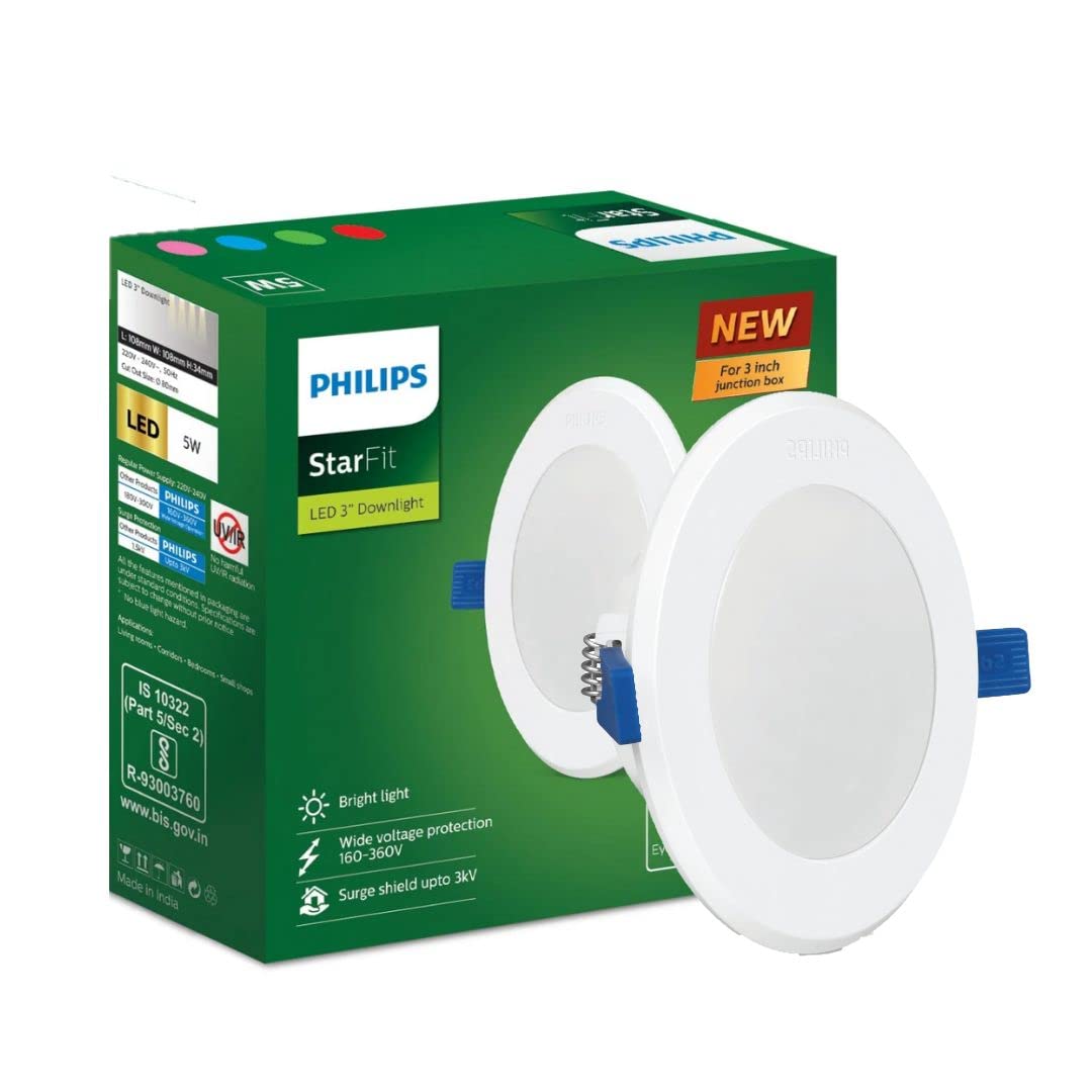 Philips 5 watt on sale ceiling light