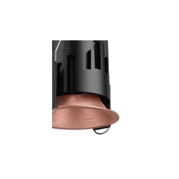 LEARC Premium pale rose gold finish 21 watt dimmable and tunable (RF, BT, MESH, WIFI) LED downlight MEM143-SM