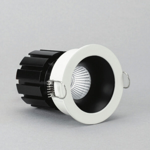 LEARC aluminium powder coated white black finish 18 watt LED down light with Bridgelux COB and high quality LED driver B1083