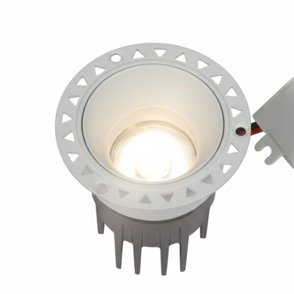 LEARC aluminium white 12 watt rimless dimmable and tunable LED wall washer TR1859-DT