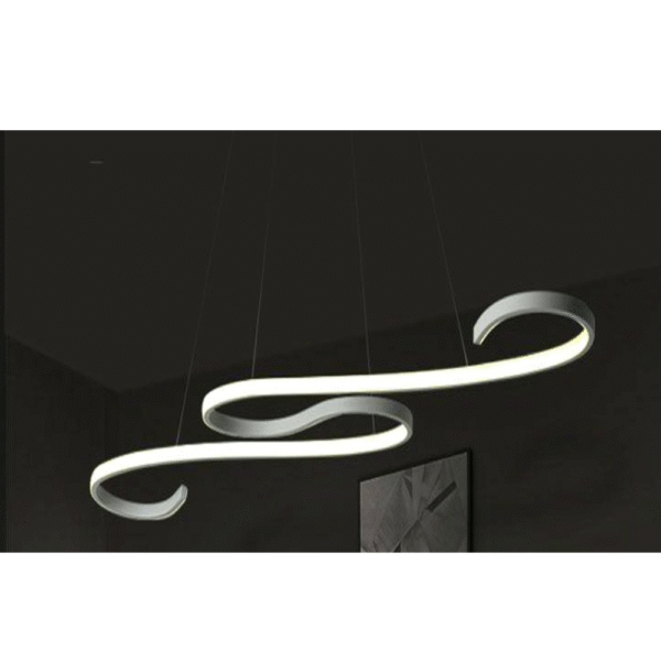 LEARC 40 X 8 inch 16 watt white finish LED Hanging Light with top quality LED and driver 3K AP3150