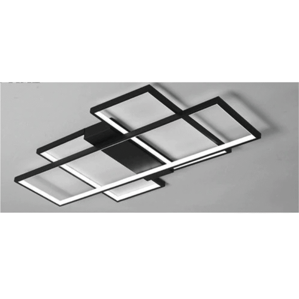 LEARC 50 watt LED chandelier black finish with top quality LED and driver 3K AP3197