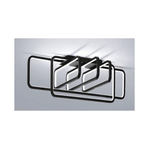 LEARC 30 inch 80 watt black finish LED Chandelier with top quality LED and driver 3K AP3246