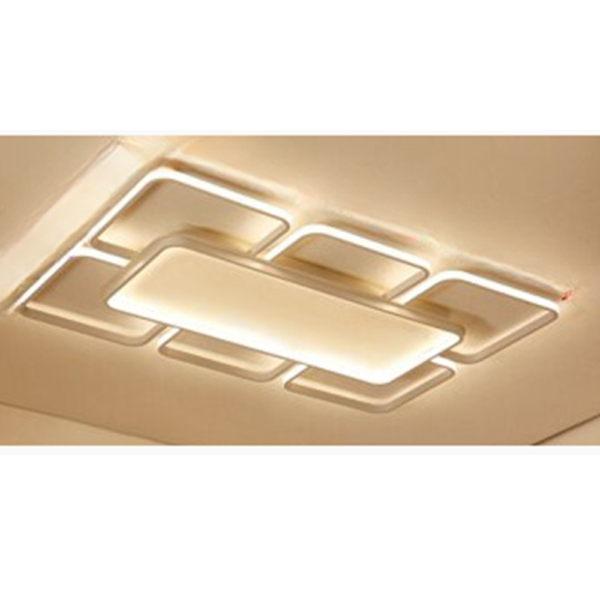 LEARC 32 x 24 inch 120 watt white finish LED Chandelier with top quality LED and driver 3K AP3251