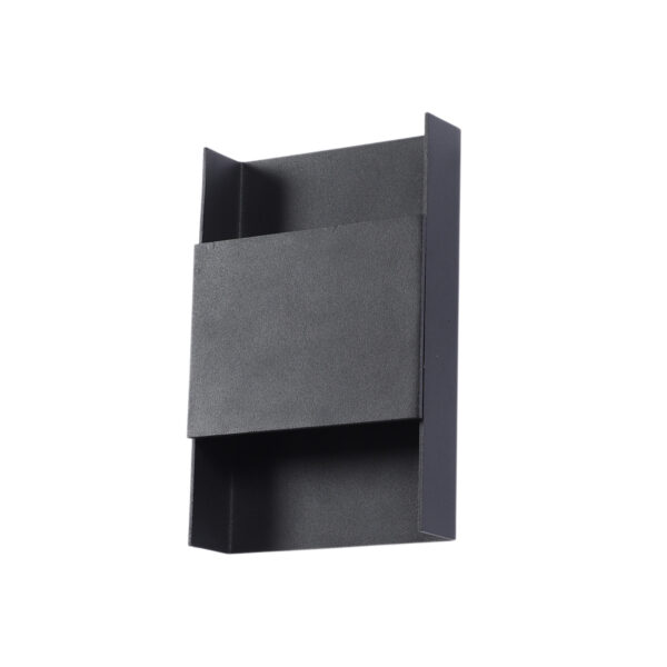 SUPERSCAPE black finish 2X6 watt Exterior Wall Light LED two way with CREE LED and IP65 driver 3K EP1769-3K