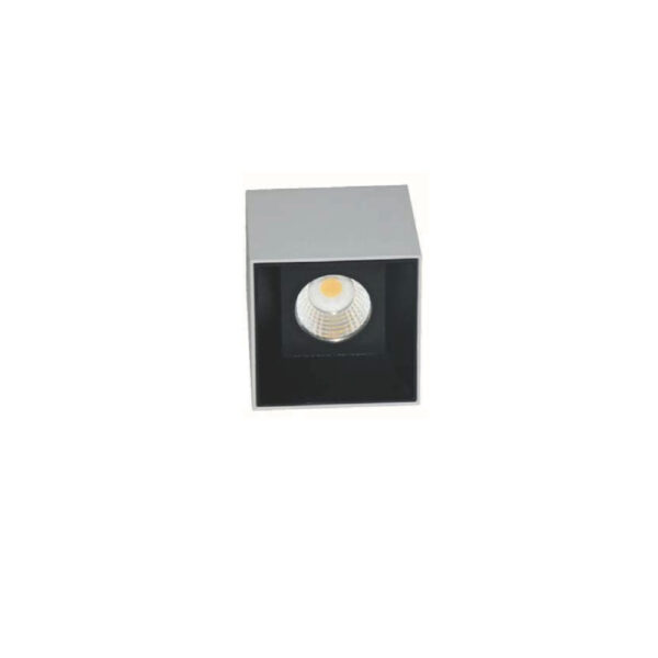 LEARC aluminium white black finish 7 watt surface light EP7122