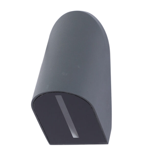 SUPERSCAPE grey finish 3 watt one way exterior wall Light with CREE LED and IP67 driver 3K EP7158-3K