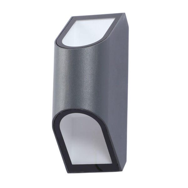 SUPERSCAPE grey finish 2X3 watt two way exterior wall Light with CREE LED and  IP67 driver 3K EP7160-3K
