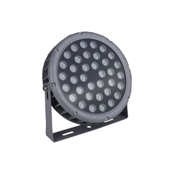 SUPERSCAPE aluminium die cast grey finish facade light 36 watt RGB FA6211-RGB