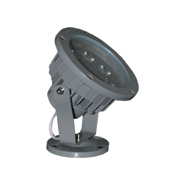 SUPERSCAPE premium grey 6 watt outdoor spot light FA6222