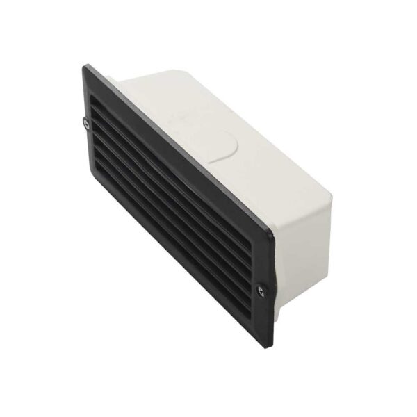 SUPERSCAPE Outdoor Lighting aluminium die cast foot light concealed black with straight jaali for top branded replacable B22 LED lamp FLC20