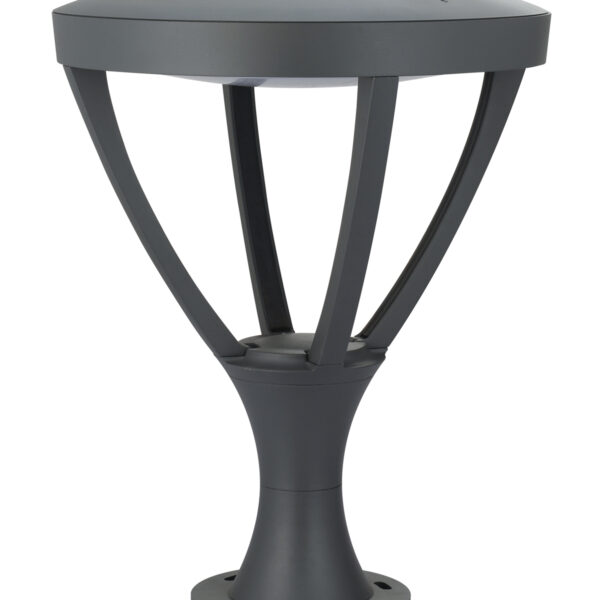 SUPERSCAPE premium aluminium die cast grey finish 50 watt CREE LED gate light with top quality LED driver with yellow light GL4823-50W