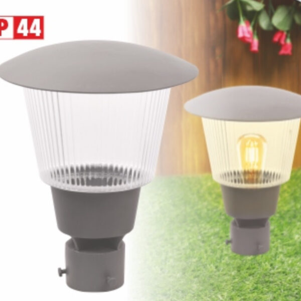 SUPERSCAPE Outdoor Lighting aluminium die cast gate light for E27 LED lamp with high quality acrylic GL4943