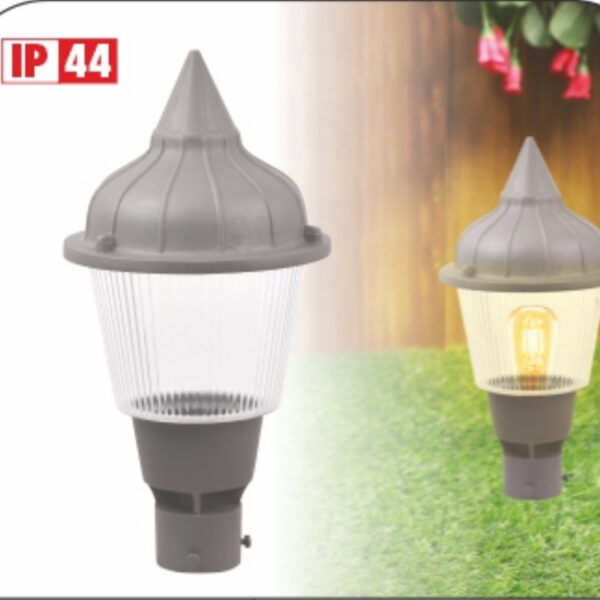 SUPERSCAPE Outdoor Lighting aluminium die cast gate light for E27 LED lamp with high quality acrylic GL4945