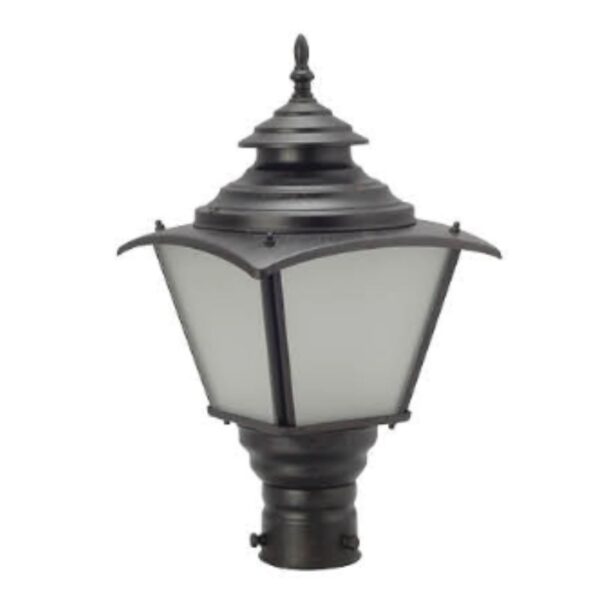 SUPERSCAPE aluminium antique brown finish 16 inch inch B22 gate light GL4990-L