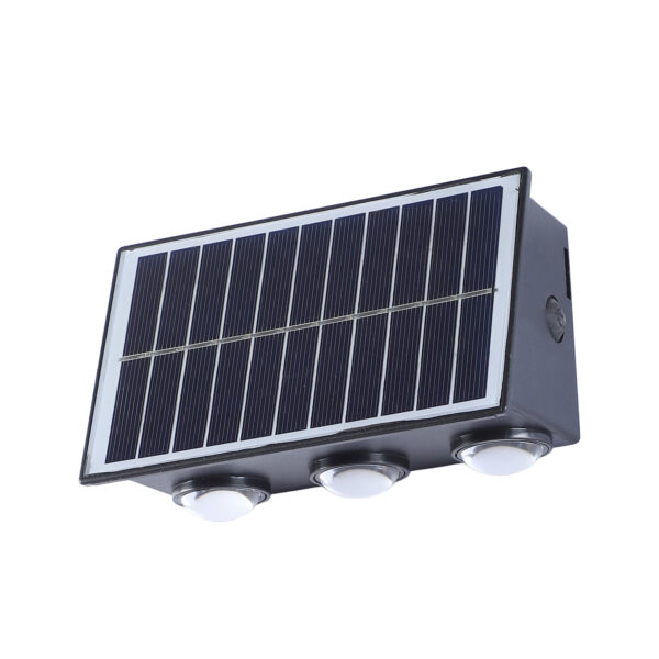SUPERSCAPE solar wall light 3+3 lens model 3K GS1581