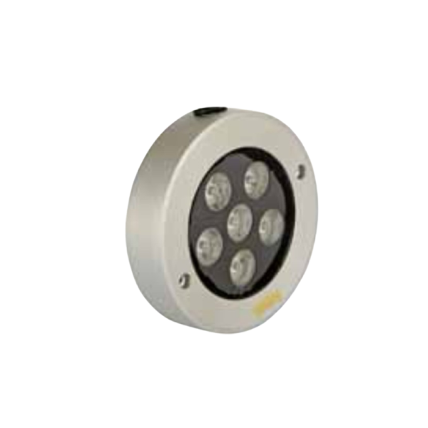 SUPERSCAPE 12 volt 6 watt IP68 steel under water surface light without supply unit GW4501