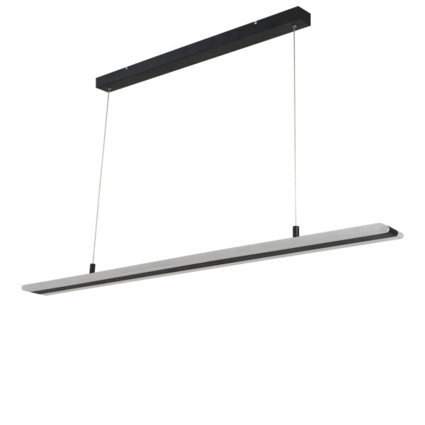 LEARC LED Lighting 80 watt 4 feet extra bright hanging light black warm white  yellow HL7016