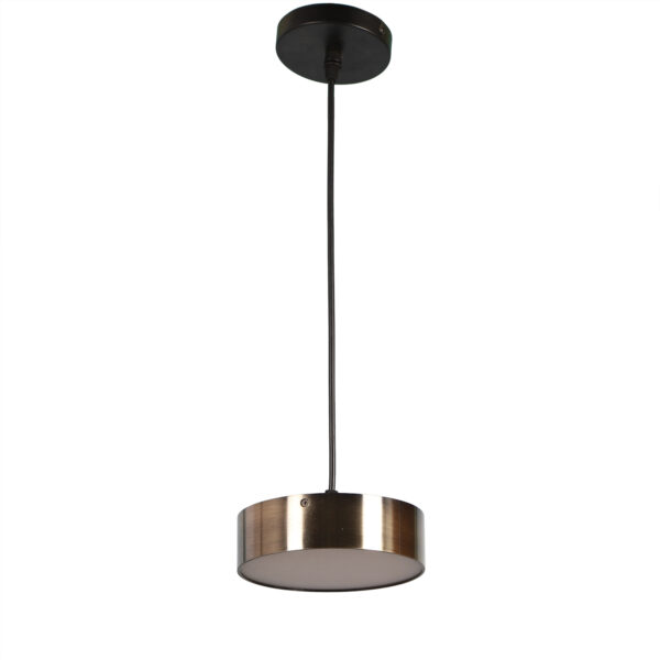 LEARC LED Lighting 18 watt 6 inch  trim ring LED  hanging light antique gold finish warm white yellow HL7023-WW