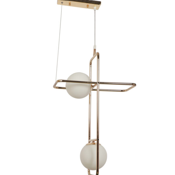 LEARC Designer Lighting Glass Metal Pendant Multiples HL7060-2