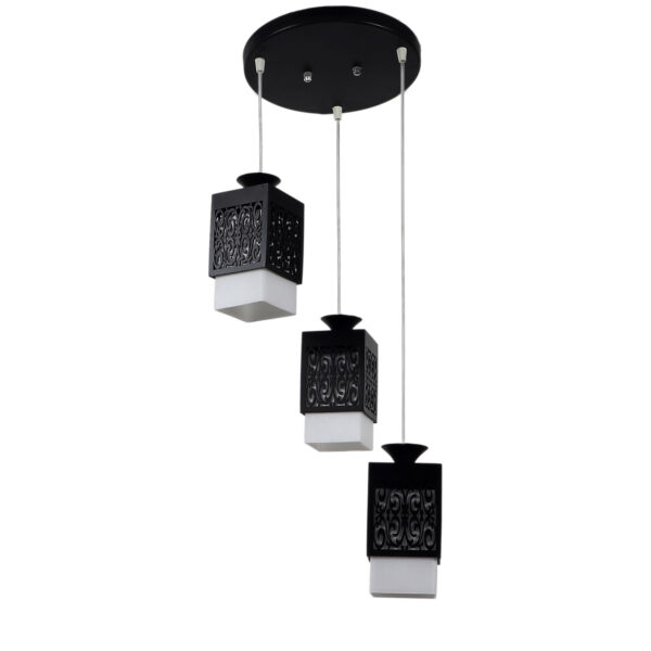 LEARC Designer Lighting Wood Glass Pendent HL3921-3