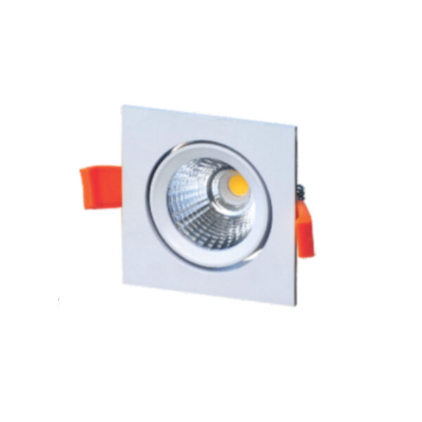 LEARC Aluminium white finish 10 watt square COB down light with high quality LED and Driver J1022