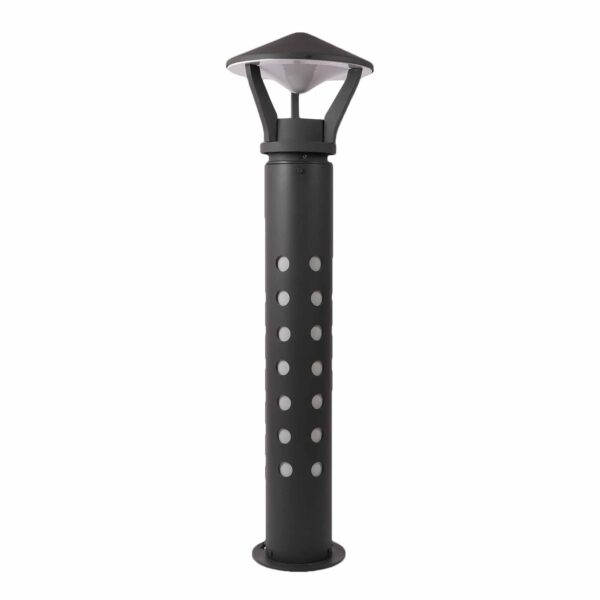 SUPERSCAPE Outdoor Lighting  aluminium 39 inch bollard grey for top branded replacable E27 LED lamp with high quality acrylic K1058-L