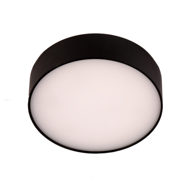 LEARC black finish 18 watt compact trim ring  LED Ceiling Light Surface with top branded LED and Philips driver 3K K1086-WW