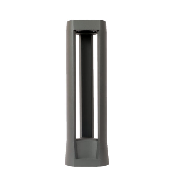 SUPERSCAPE Outdoor Lighting  aluminium die cast 20 inch 12 watt LED bollard grey powered by CREE LED and high quality LED driver K1102-M