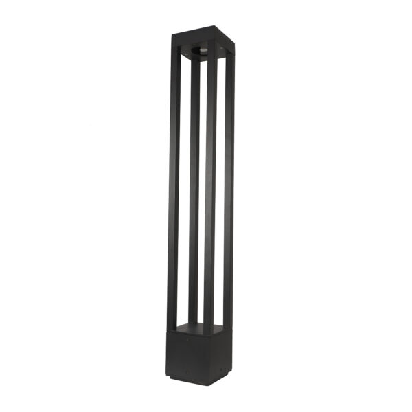 SUPERSCAPE Outdoor Lighting  aluminium die cast 30 inch 12 watt LED bollard grey powered by CREE LED and high quality LED driver K1120-L