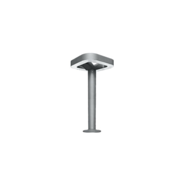SUPERSCAPE ALUMINIUM 12 WATT 20 INCH BOLLARD GREY WITH TOP BRANDED LED AND PHILIPS DRIVER K1266-M