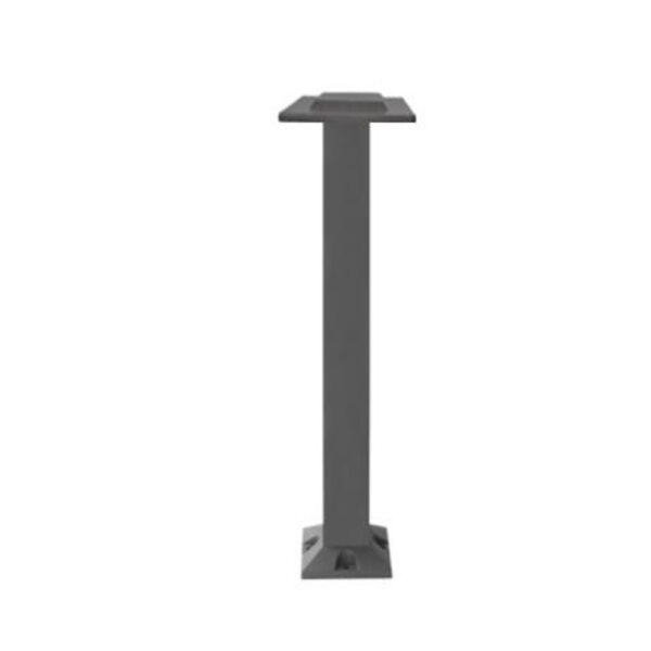SUPERSCAPE premium aluminium 30 inch 12 watt LED bollard grey with top branded LED and high quality LED driver 3K K1287-L