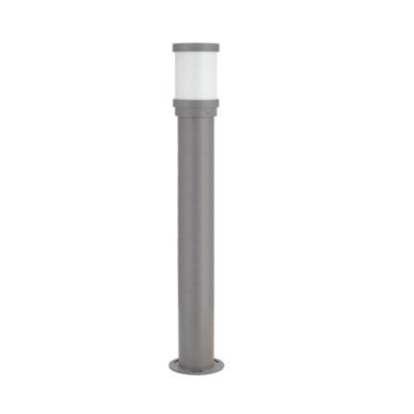 SUPERSCAPE premium aluminium 30 inch 12 watt LED bollard grey with top branded LED, driver and acrylic diffuser 3K K1291-L