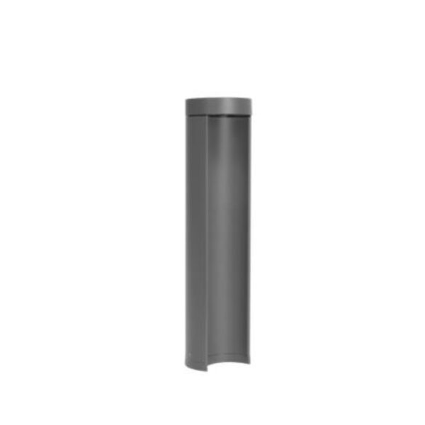 SUPERSCAPE premium aluminium 20 inch one side 5 watt LED bollard grey with top branded LED and high quality LED driver 3K K1295-M