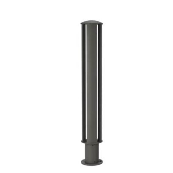 SUPERSCAPE premium aluminium 30 inch 12 watt LED bollard grey with top branded LED and high quality LED driver 3K K1296-L