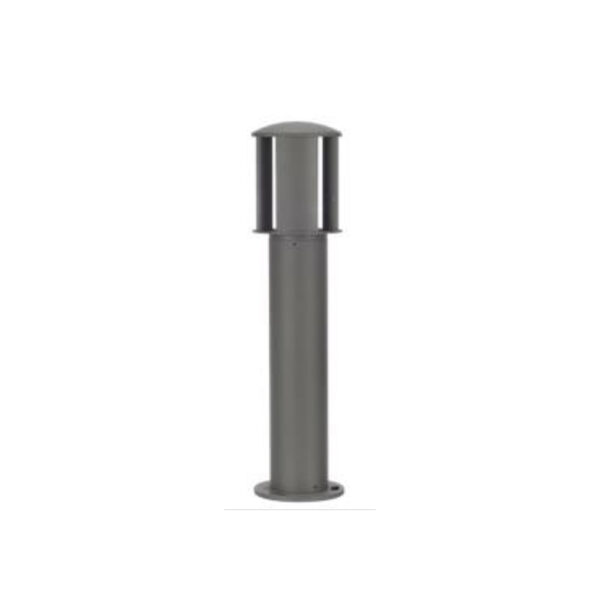 SUPERSCAPE premium aluminium 20 inch 12 watt LED bollard grey with top branded LED and high quality LED driver 3K K1297-M