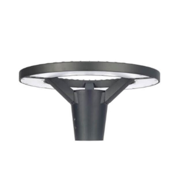 SUPERSCAPE aluminium die cast grey 90 watt post top LED light with top branded LED and driver K1410