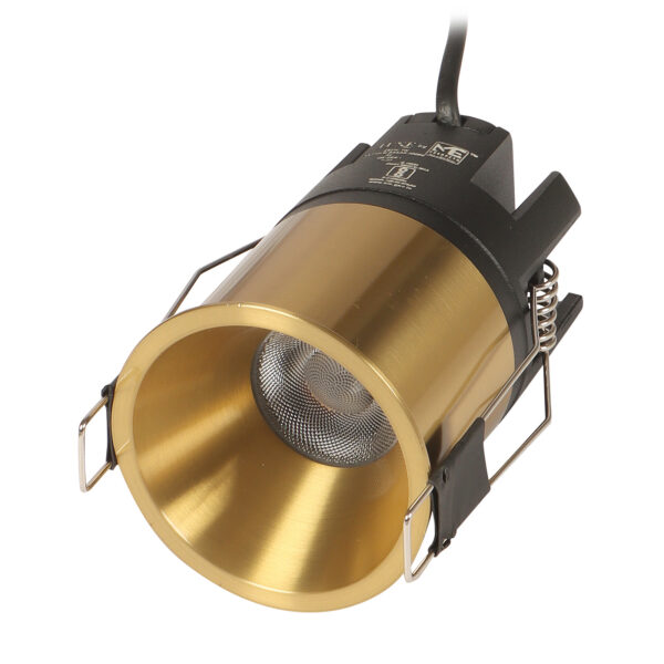 LEARC LED Lighting premium aluminium antique gold finish 7 watt LED down light with high quality LED and driver ME103