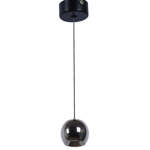 LEARC aluminium premium electroplated glossy jet black finish 5 watt LED hanging light MEM159