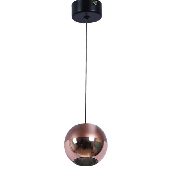 LEARC aluminium premium electroplated antique wine finish 12 watt LED hanging light MEM165