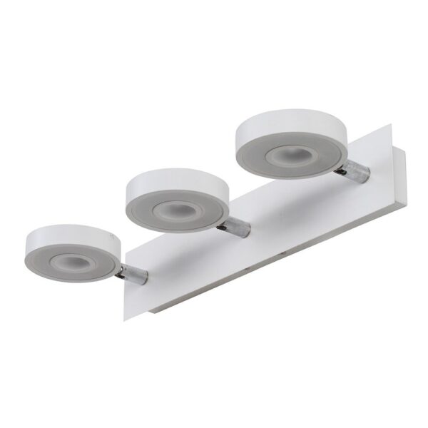 LEARC powder coated white finish 16.5 inch tripple  spot Light 21 watt (7*3) 3K ML297-3