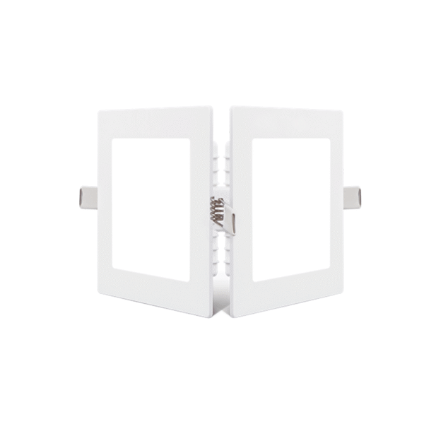 PHILIPS 5 WATT SQUARE ULTRA GLOW PRIME PLUS RECESSED PANEL LIGHT, COOL DAY LIGHT, WHITE, PH1015