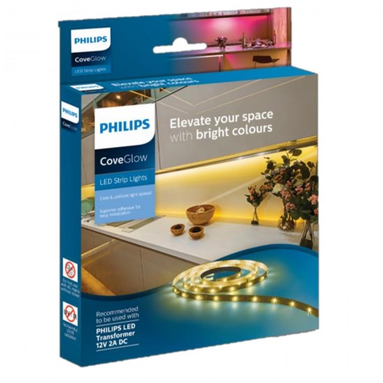PHILIPS COVE GLOW 25 WATT LED STRIP LIGHT 60 LED PER METER NATURAL WHITE WITHOUT DRIVER PH1230