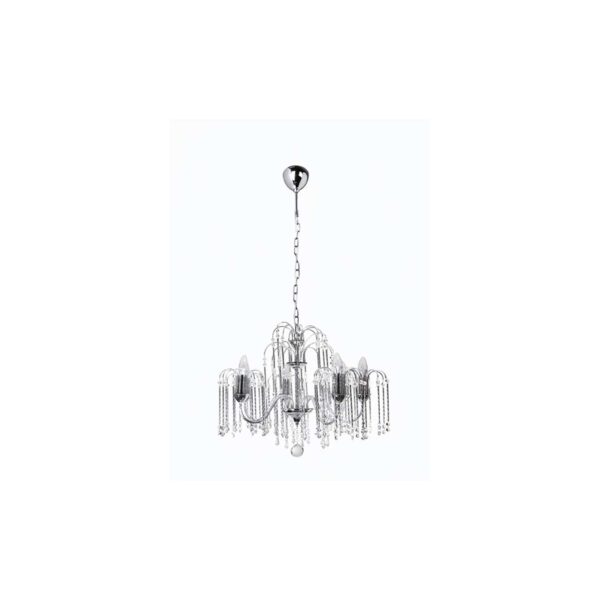 PHILIPS 581857 MONARCH CHANDELIER CHROME SIX LIGHT PH1266