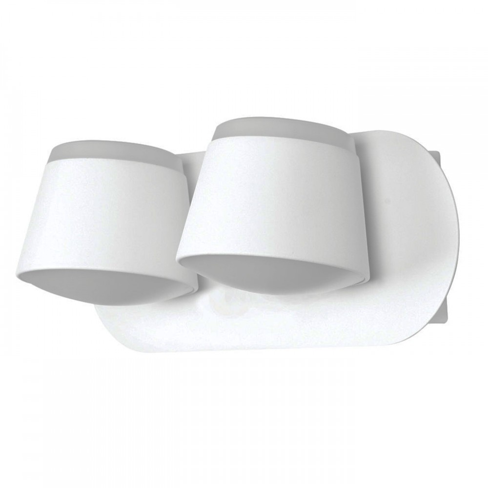 PHILIPS 58155 DUO 2 HEAD 2 * 10 WATT LED WALL LIGHT WARM WHITE PH1354