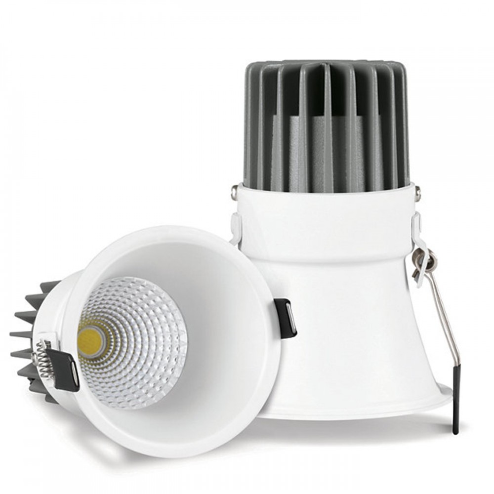 PHILIPS THIN TRIM DEEP RECESSED 12 WATT COB LED SPOT LIGHT WARM WHITE PH1394