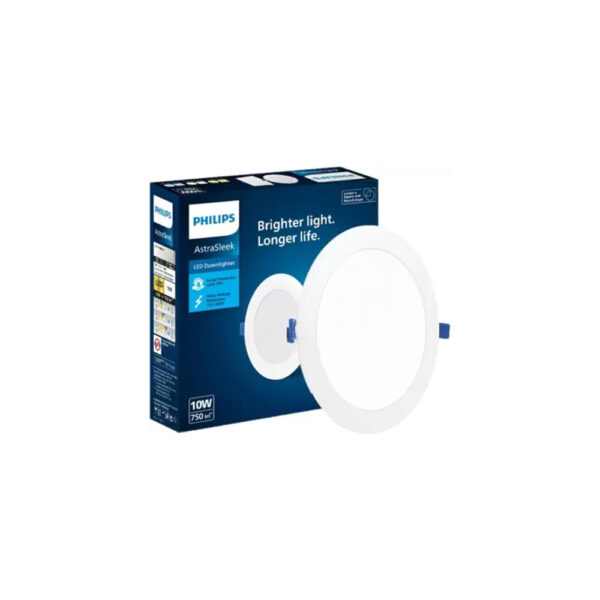 PHILIPS ASTRA SLEEK 10 WATT RECESS ROUND LED PANEL COOL DAY LIGHT WHITE PH1461