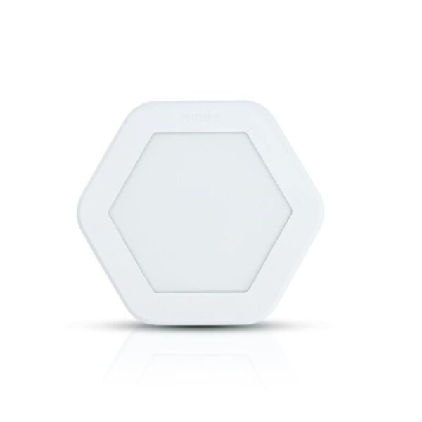 PHILIPS HEXA STYLE 8WATT RECESS DOWNLIGHTER NEUTRAL WHITE PH1481