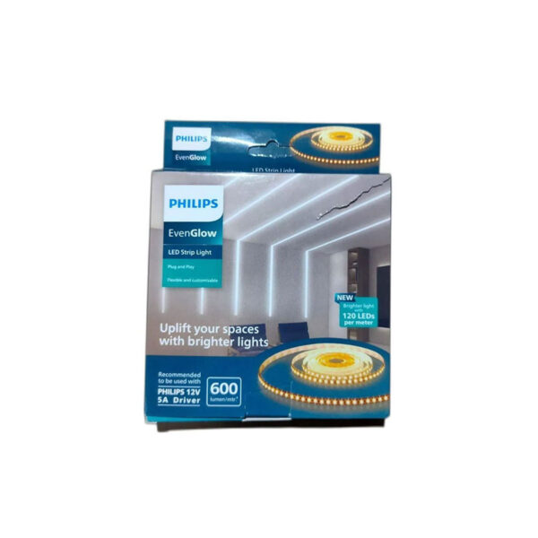 PHILIPS EVEN GLOW 8 MM LED STRIP 120 6.6  LED METER 5 METER WITHOUT DRIVER COOL DAY LIGHT PH1517